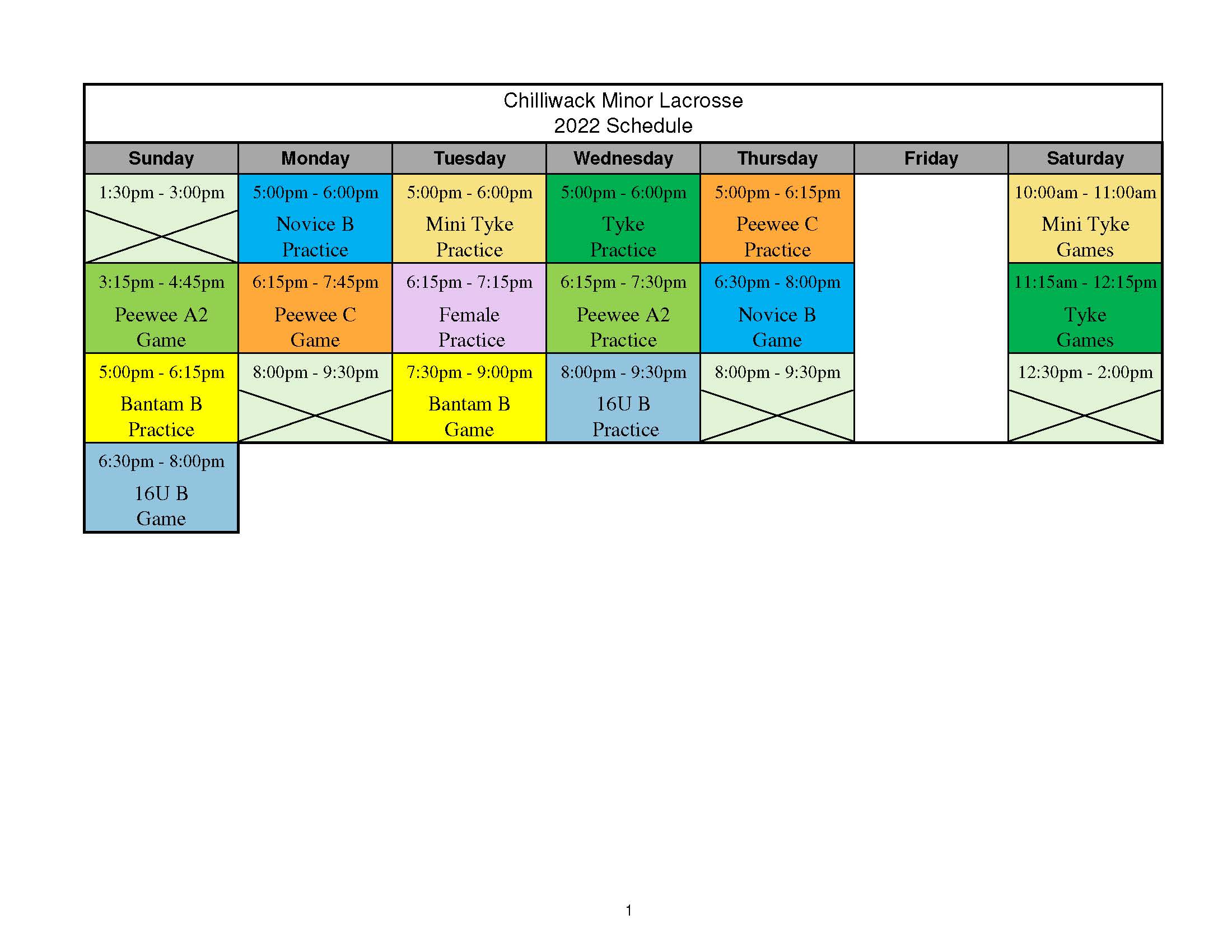 Mustangs schedule 2022