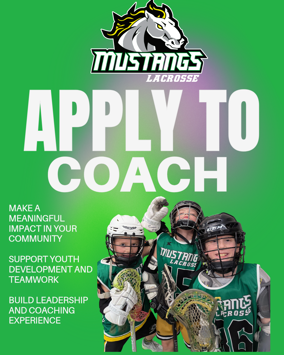 Apply to be a coach